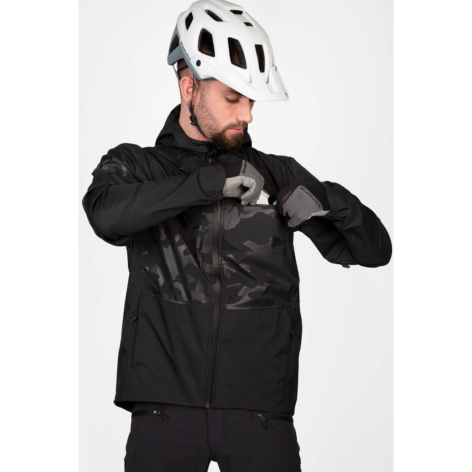 Men's SingleTrack Waterproof Jacket II - Olive Green