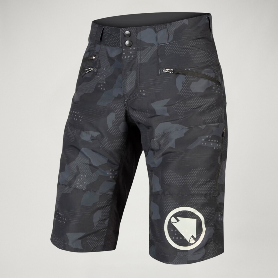SingleTrack Shorts II für Herren - Camouflage-Dunkel