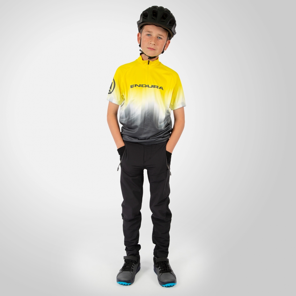 Kids Xtract S/S Jersey - Bright Yellow