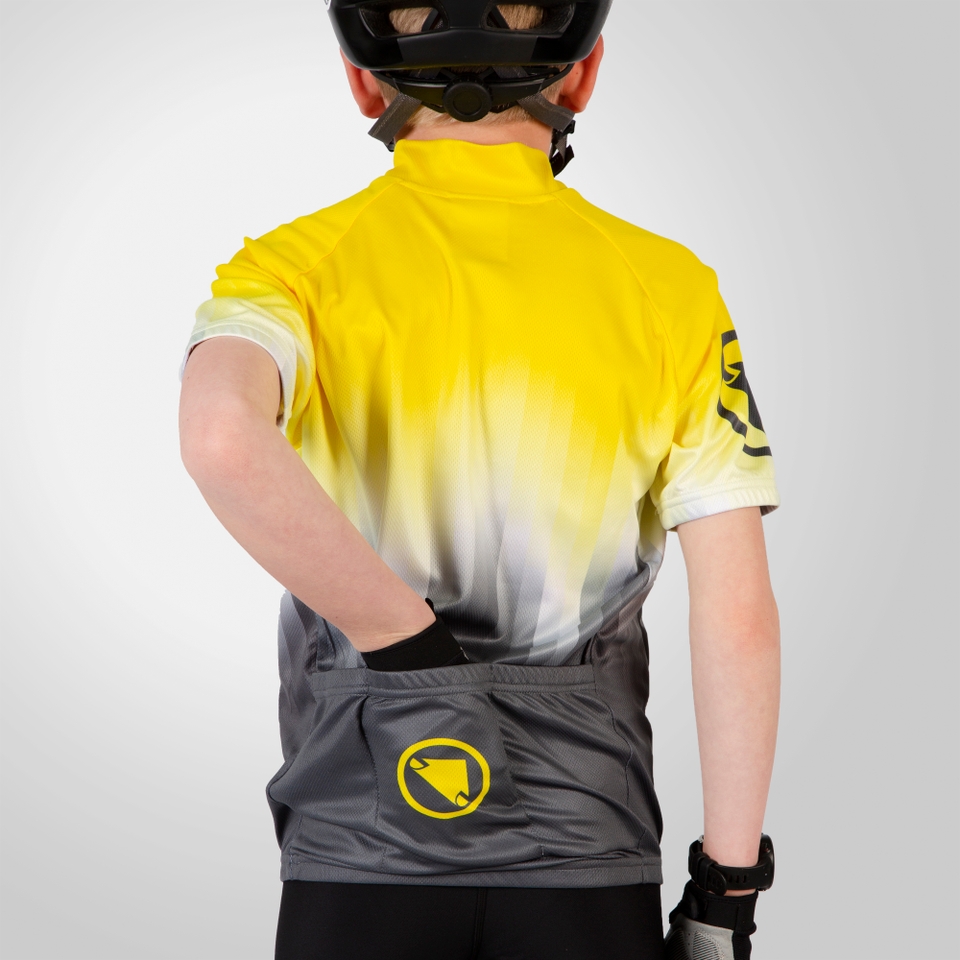 Kids Xtract S/S Jersey - Bright Yellow