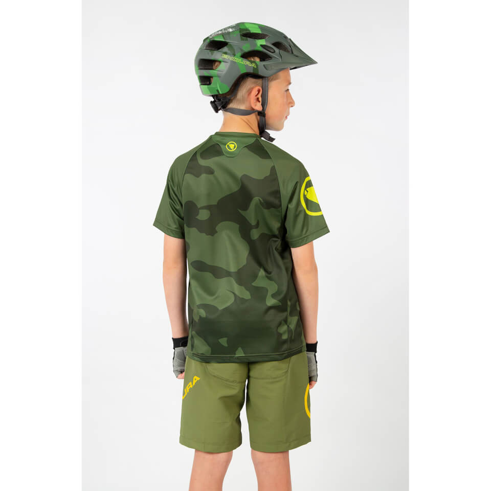 Kid's MT500JR S/S Jersey LTD - Olive Green