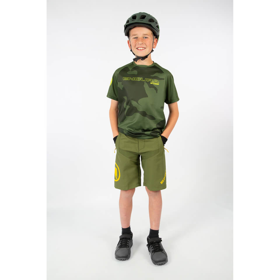 Kid's MT500JR S/S Jersey LTD - Olive Green