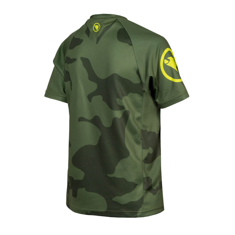 Kid's MT500JR S/S Jersey LTD - Olive Green