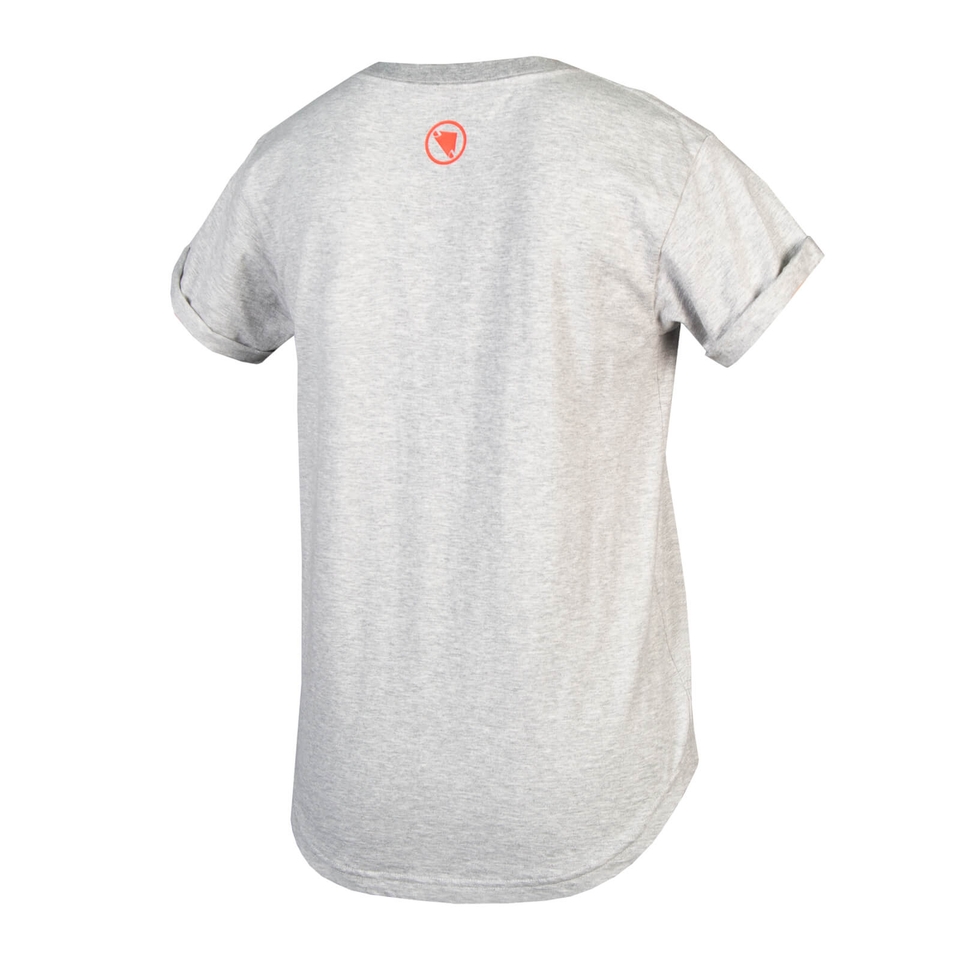 Women's One Clan Organic Tee Stacked - Grey
