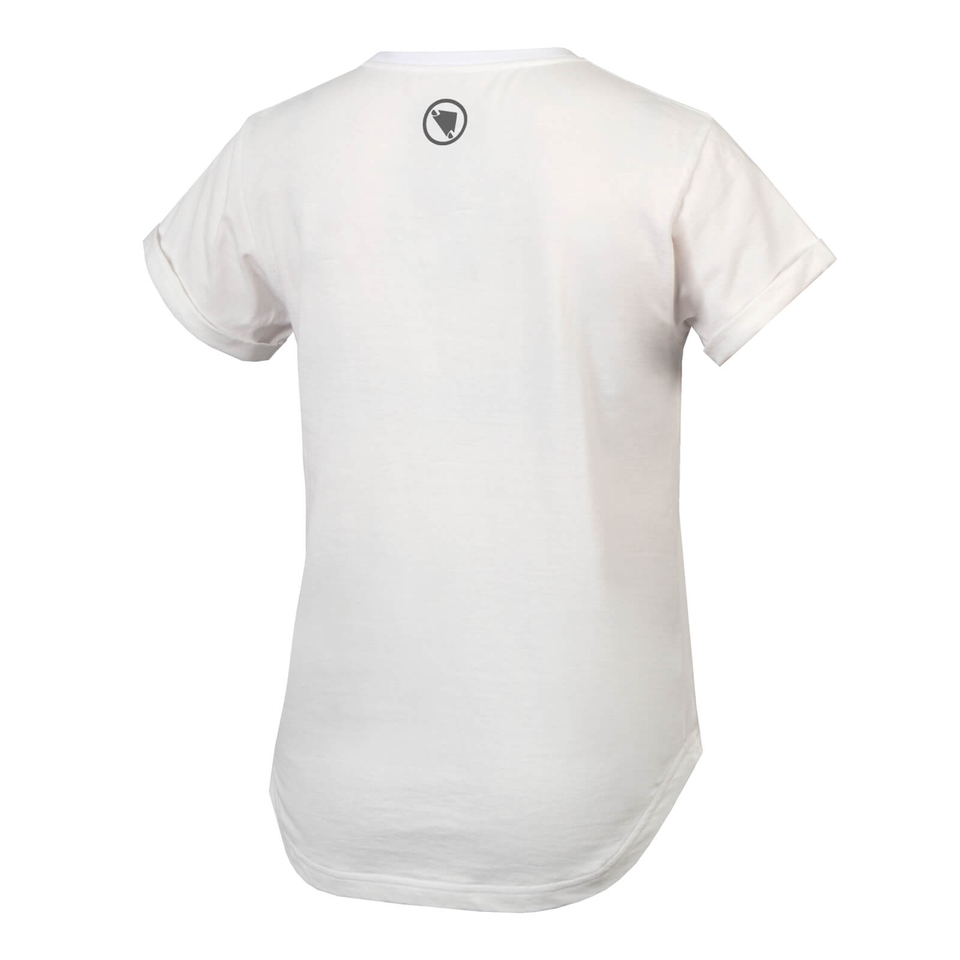 Women's One Clan Organic Tee Camo - White