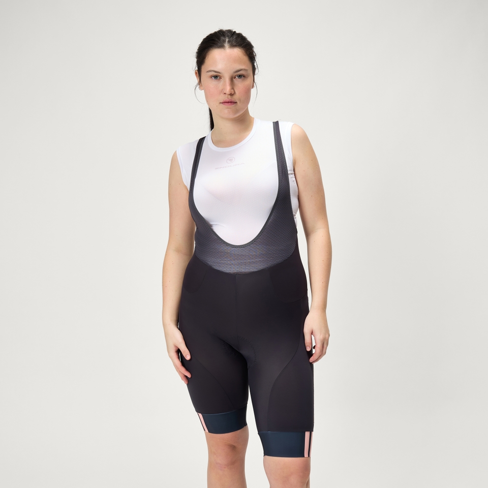 FS260-Pro Dropseat Bibshort für Damen - Neon Peach