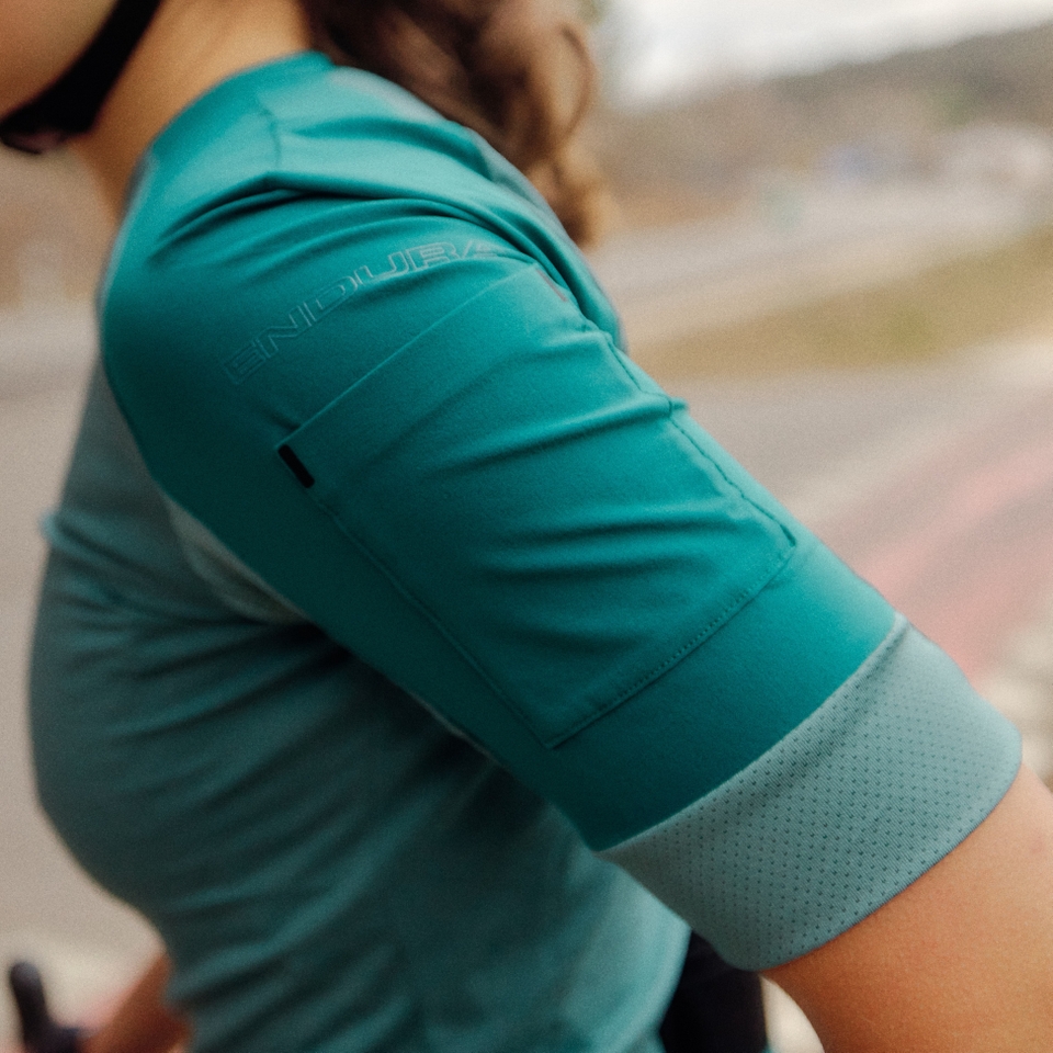 Women's GV500 Merino Blend S/S Jersey - Spruce Green