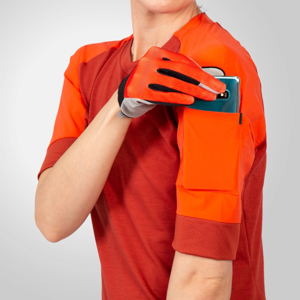 Women's GV500 Merino Blend S/S Jersey - Cayenne