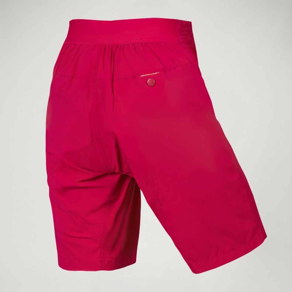 Hummvee Lite Shorts mit Innenhose für Damen - Beere