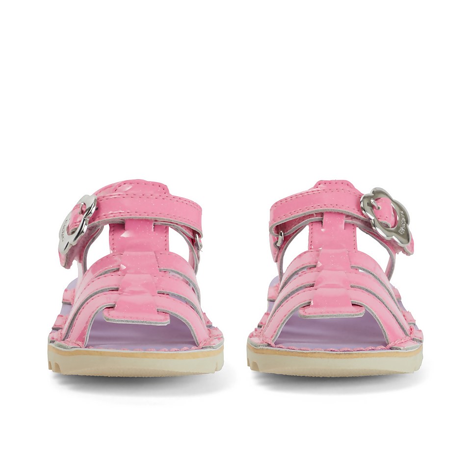 Infant Girls Kick Fleur Leather Pink