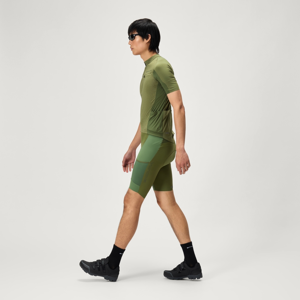 GV500 Reiver Bibshort für Herren - Olivgrün