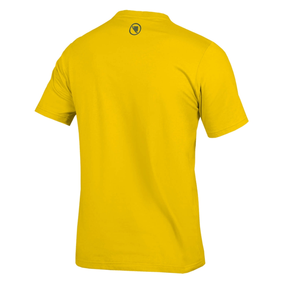 Men's One Clan Organic Tee Camo - Saffron