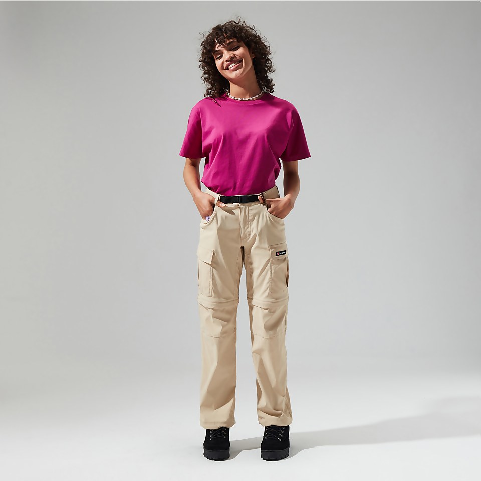 Unisex Dolpa Zip Off Cargo Pant - Natural