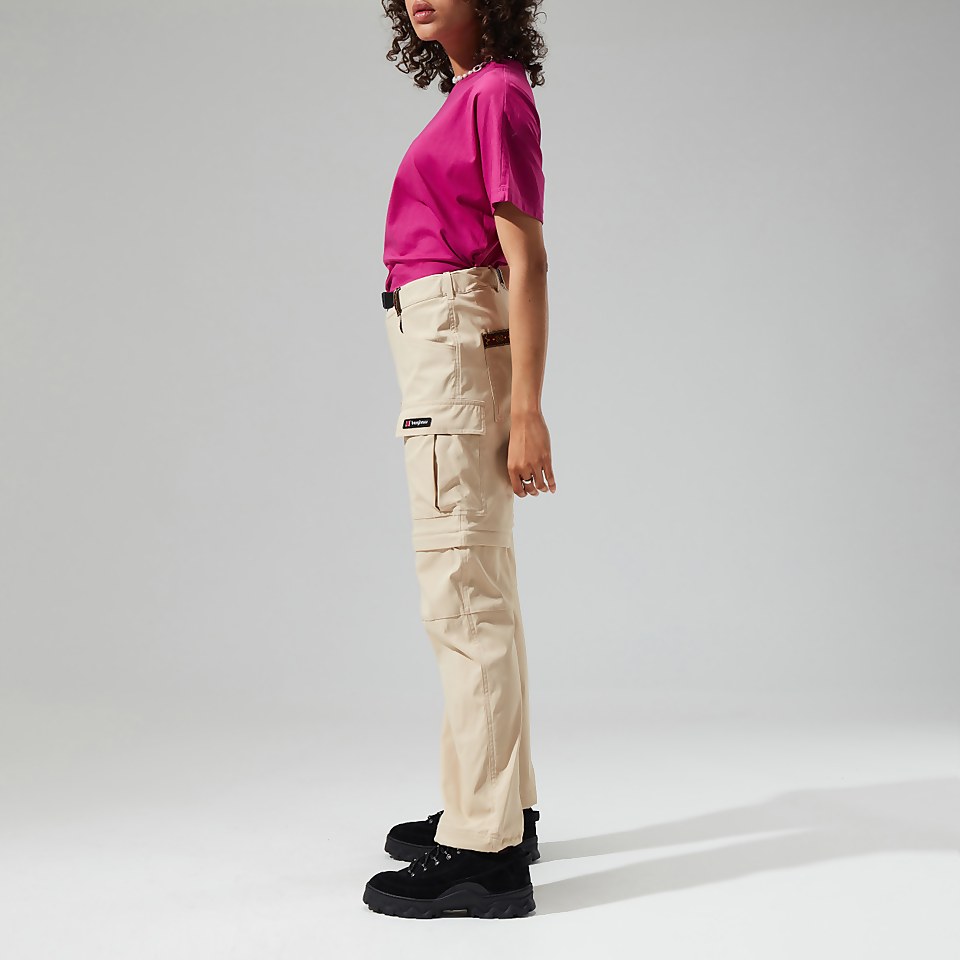Unisex Dolpa Zip Off Cargo Pant - Natural