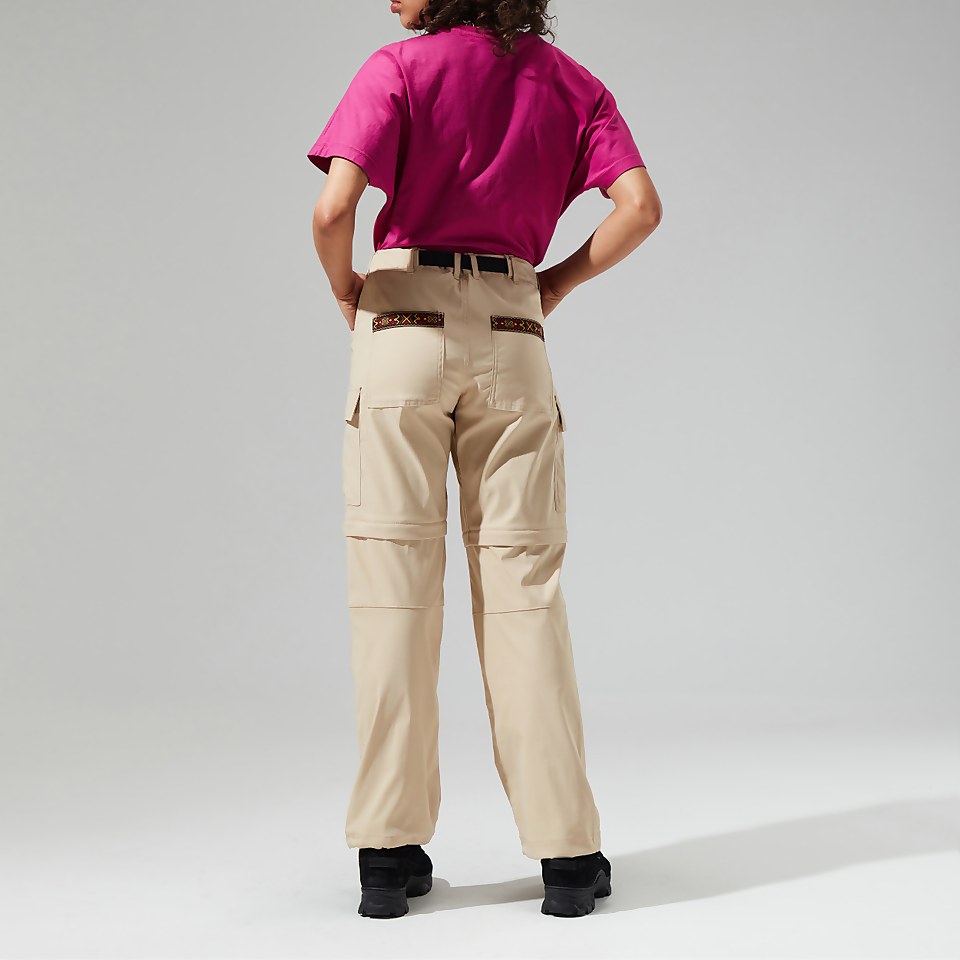 Unisex Dolpa Zip Off Cargo Pant - Natural