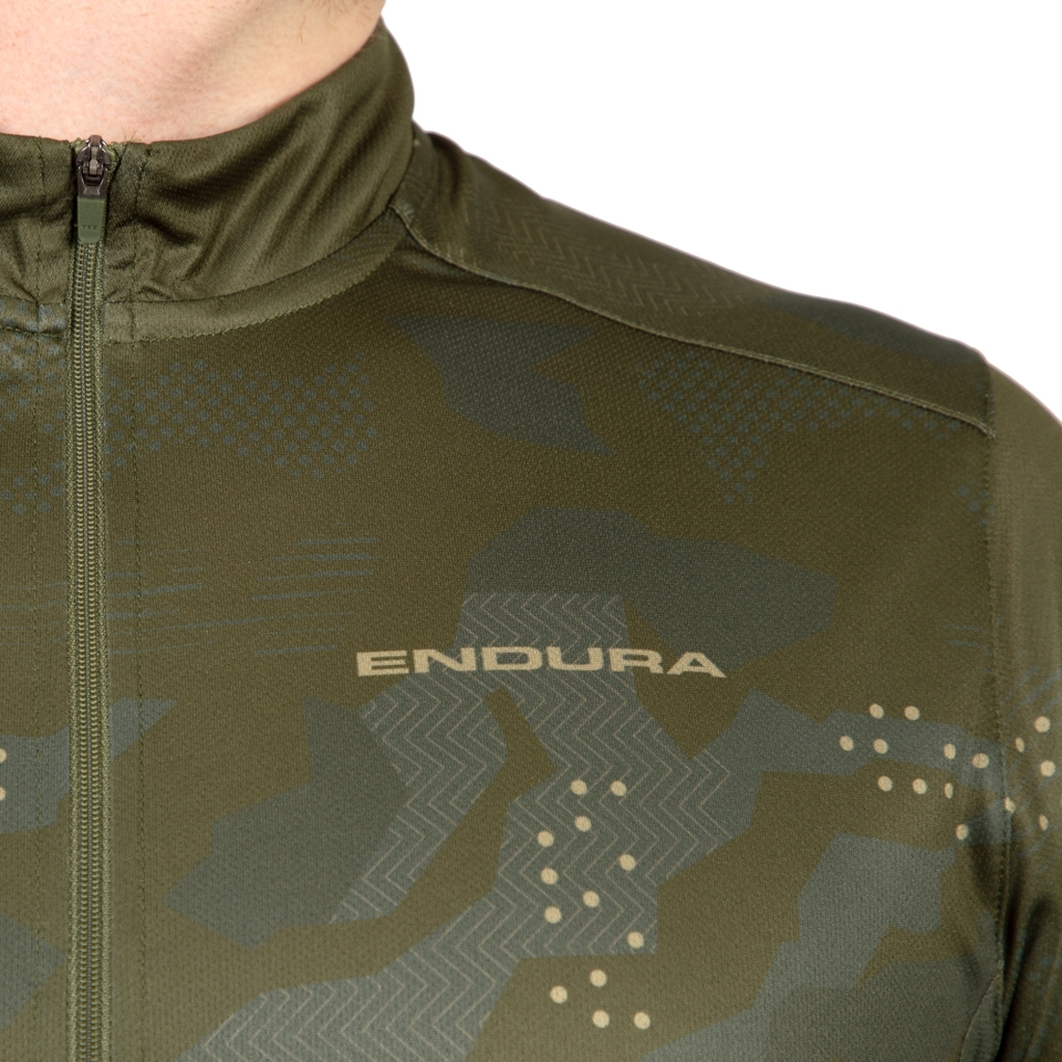 Men's Hummvee Ray S/S Jersey - Olive Green