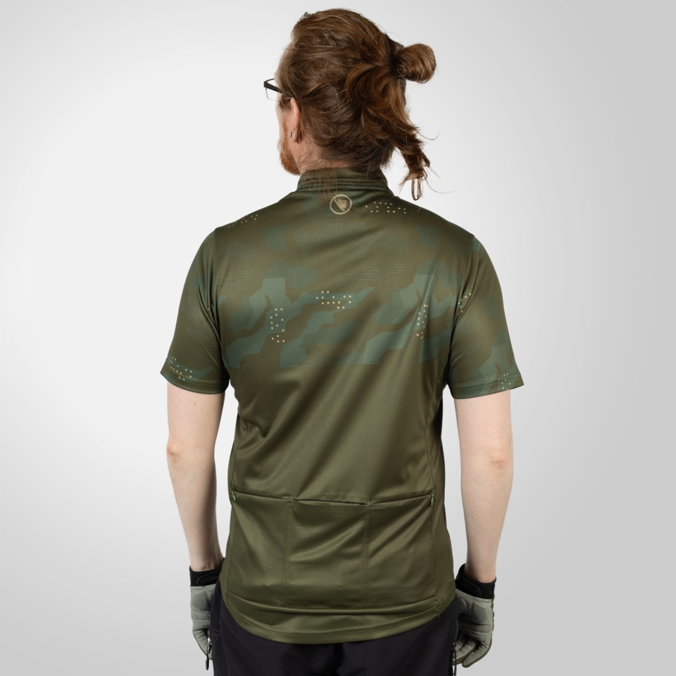 Men's Hummvee Ray S/S Jersey - Olive Green