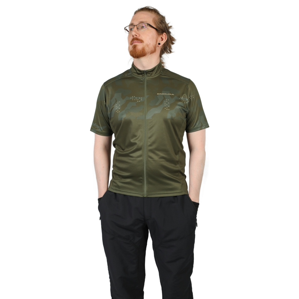 Men's Hummvee Ray S/S Jersey - Olive Green