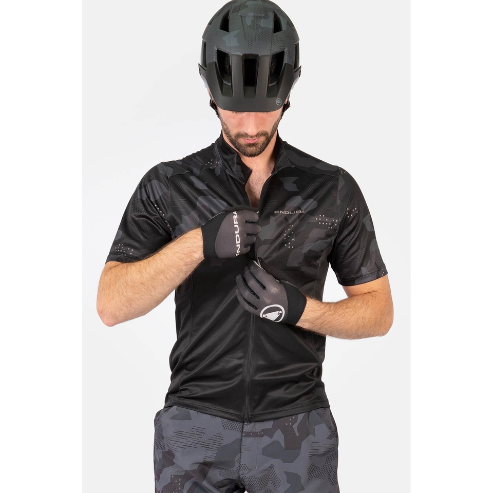 Herren Hummvee Ray Trikot (kurzarm) - Schwarz