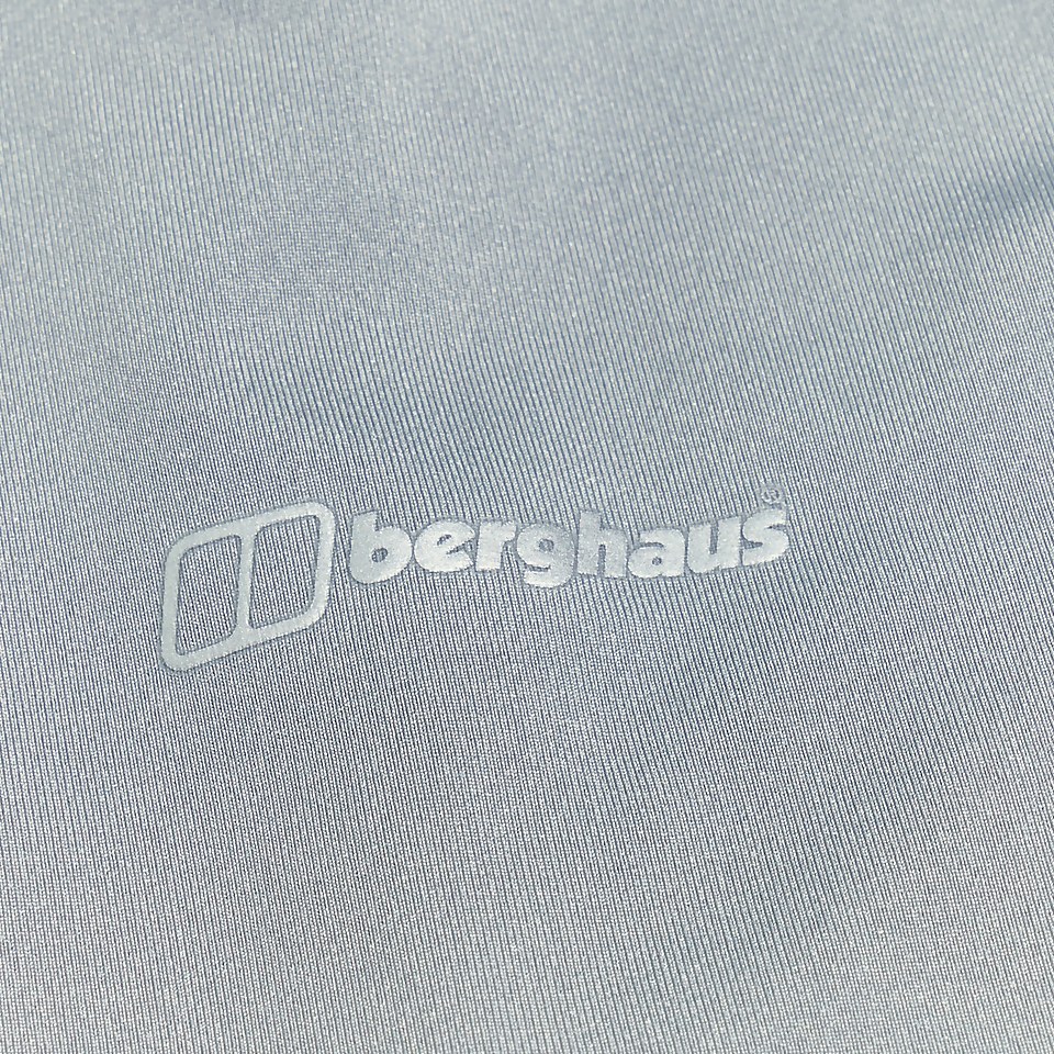 Long Sleeve Voyager Tech T-Shirt für Damen - Grau/Hellgrau