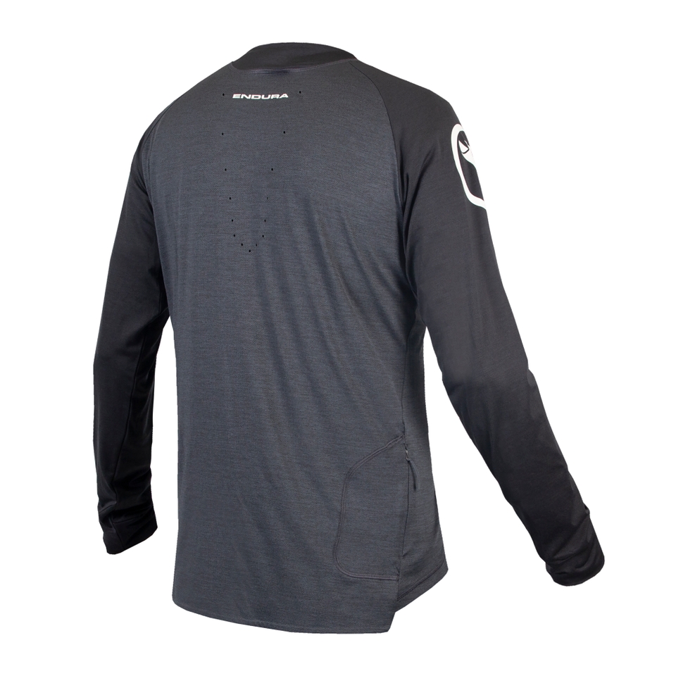 SingleTrack L/S Jersey - Pewter Grey