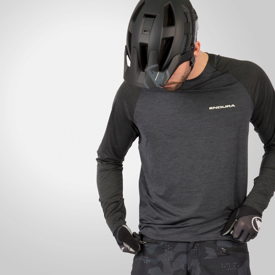 SingleTrack L/S Jersey - Pewter Grey