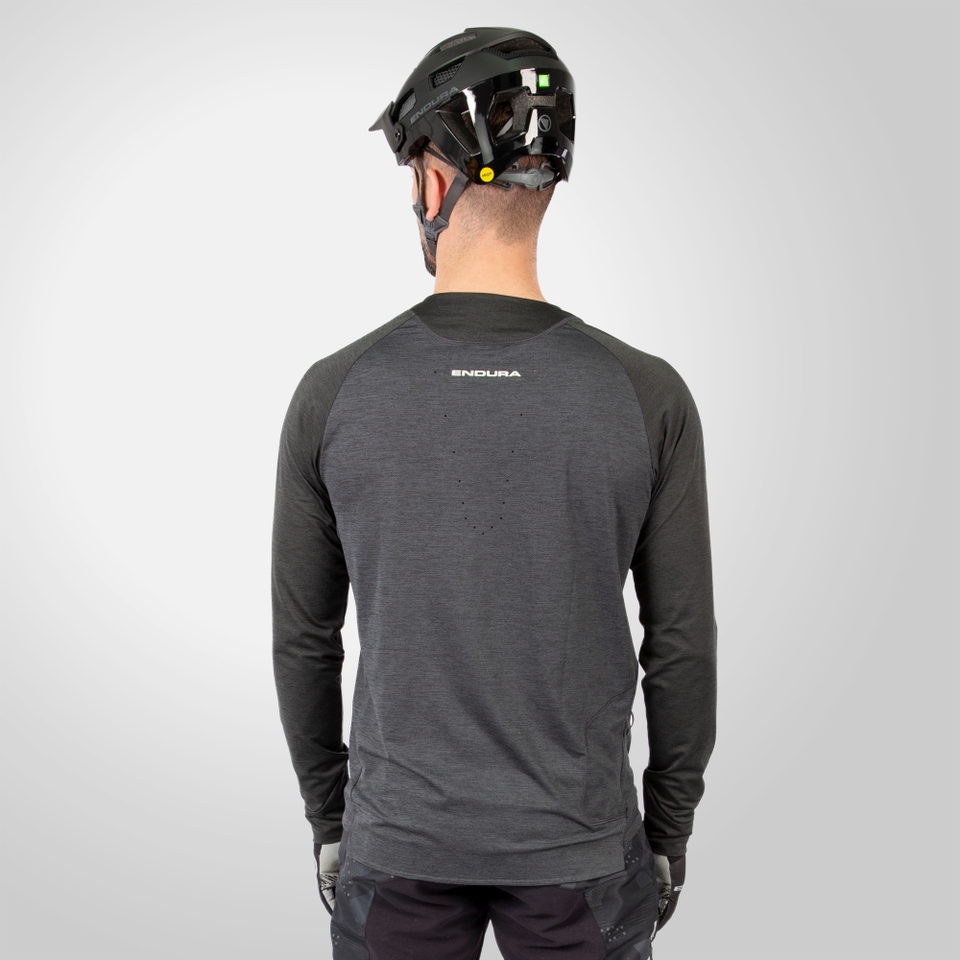 SingleTrack L/S Jersey - Pewter Grey
