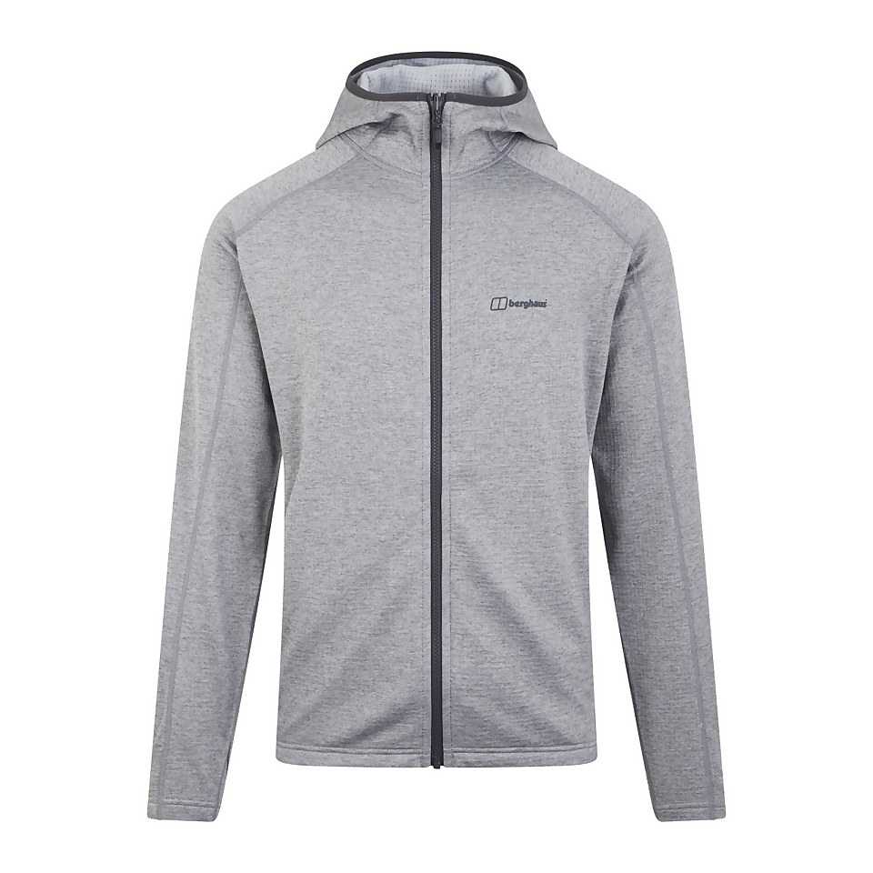 Men's Spitzer Hooded Interactive Fleece - Grey