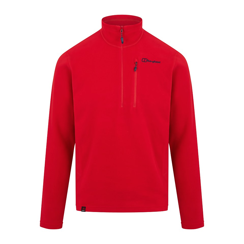 Men's Prism Micro Polertec Half Zip fleece - Red