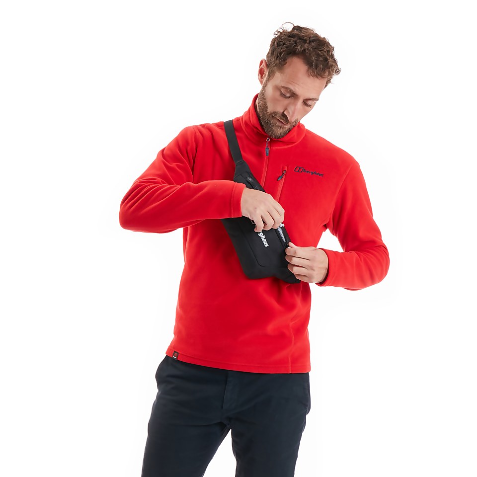 Men's Prism Micro Polertec Half Zip fleece - Red
