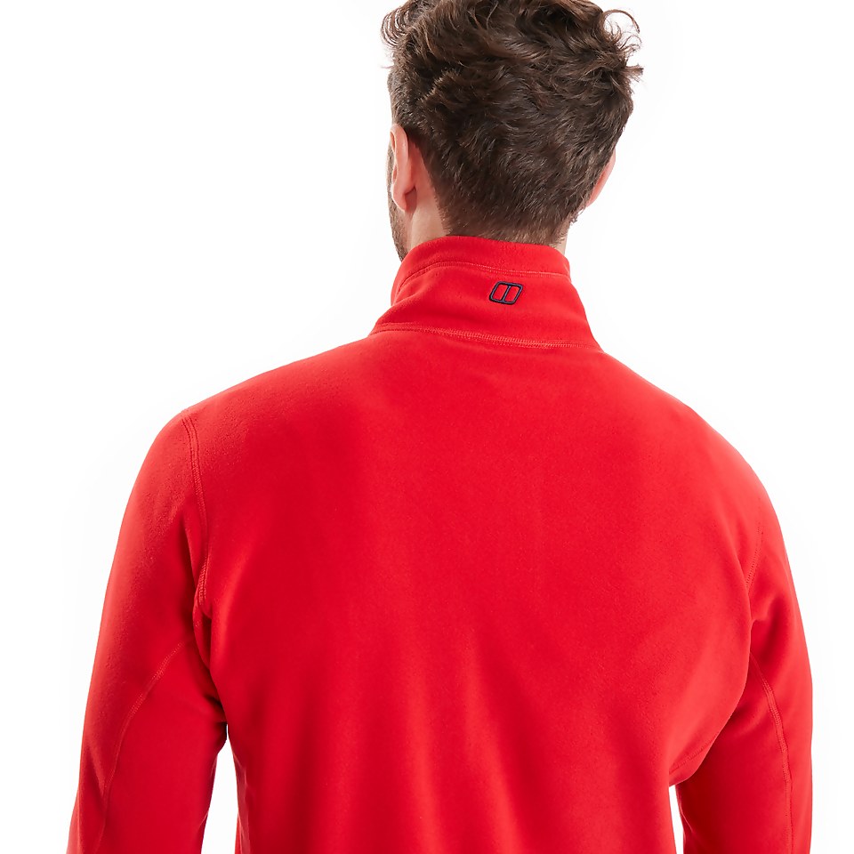 Men's Prism Micro Polertec Half Zip fleece - Red