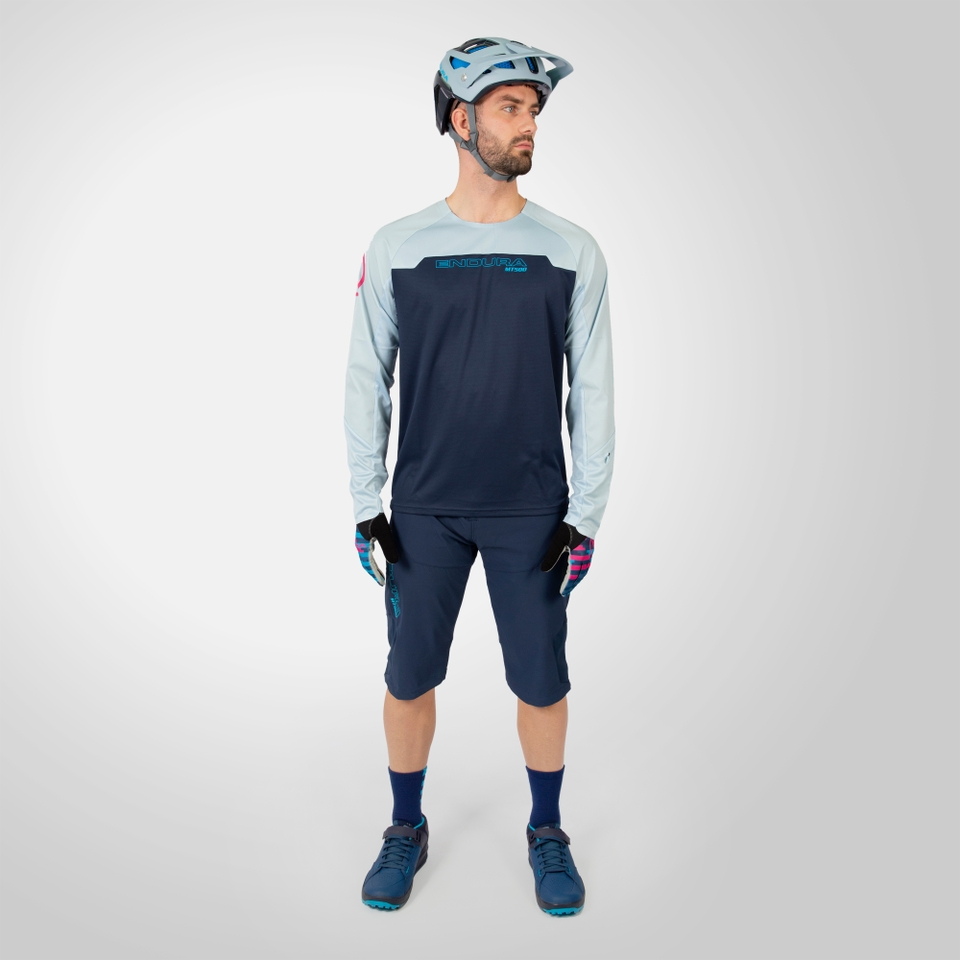 Men's MT500 Burner L/S Jersey - Ink Blue