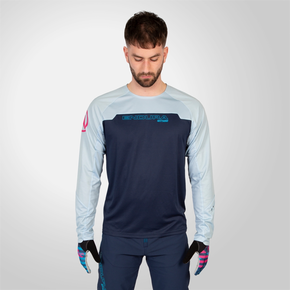 Men's MT500 Burner L/S Jersey - Ink Blue