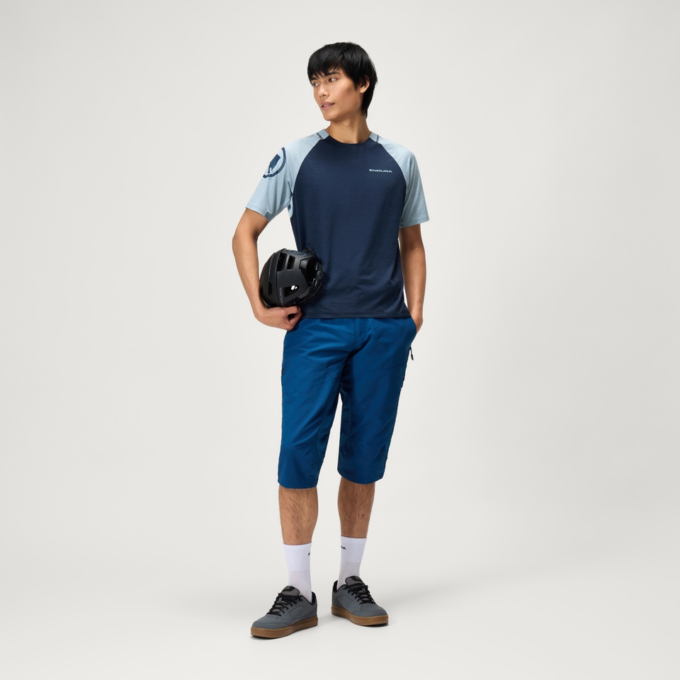 SingleTrack S/S Jersey - Ink Blue