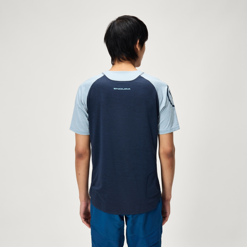 SingleTrack S/S Jersey - Ink Blue