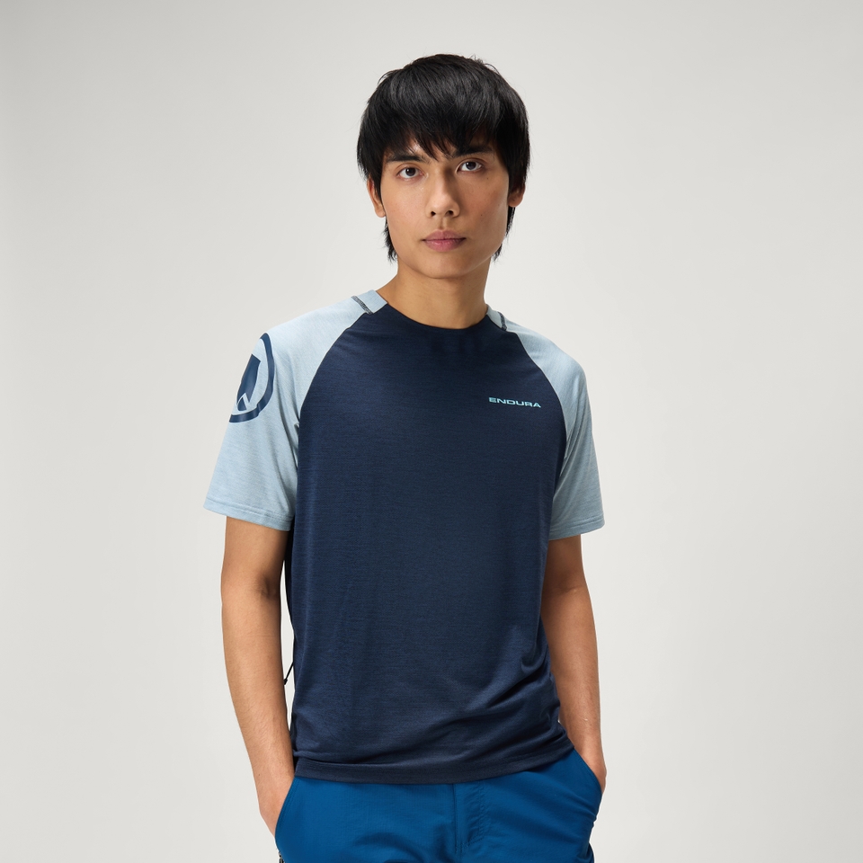 SingleTrack S/S Jersey - Ink Blue