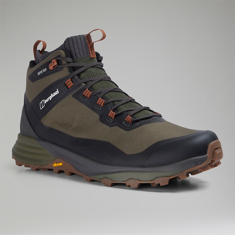 Men's VC22 Mid GTX - Dark Brown/Dark Green