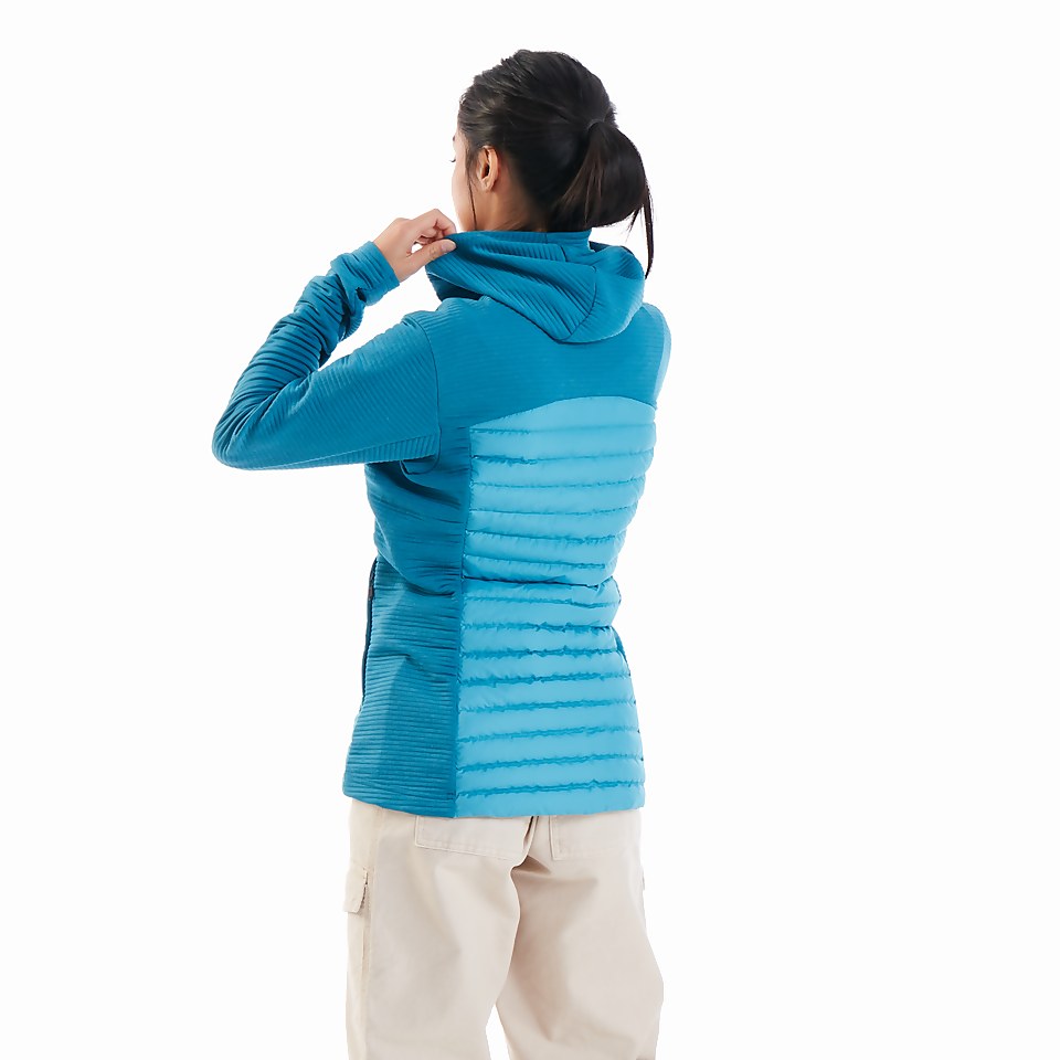 Women's Nula Hybrid Insulated Jacket - Light Blue