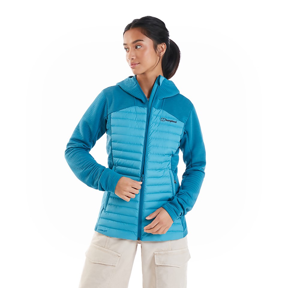 Women's Nula Hybrid Insulated Jacket - Light Blue