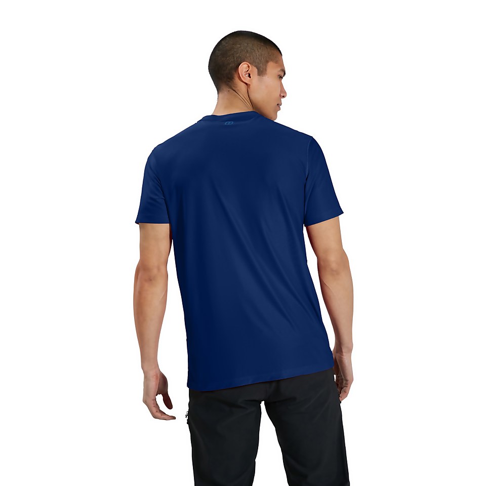 24/7 Super Stretch Tech T-Shirt für Herren - Blau