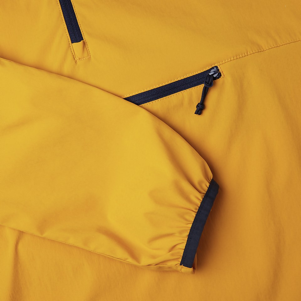 Men's Theran Softshell Hooded Half Zip Jacket - Yellow