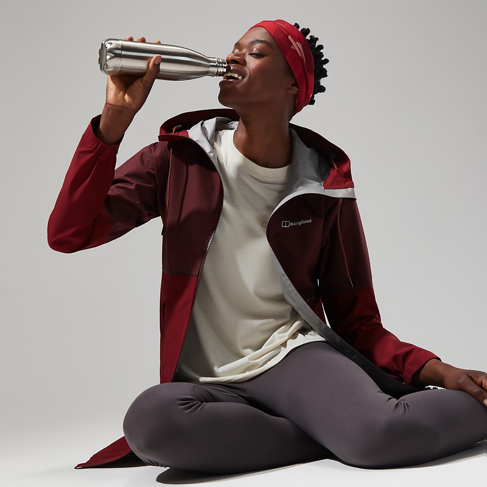 Women's Rothley Jacket - Dark Red/Dark Brown
