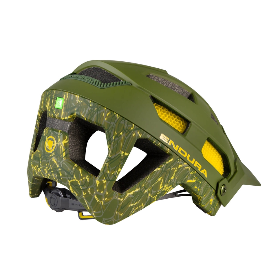 SingleTrack Helmet - Olive Green