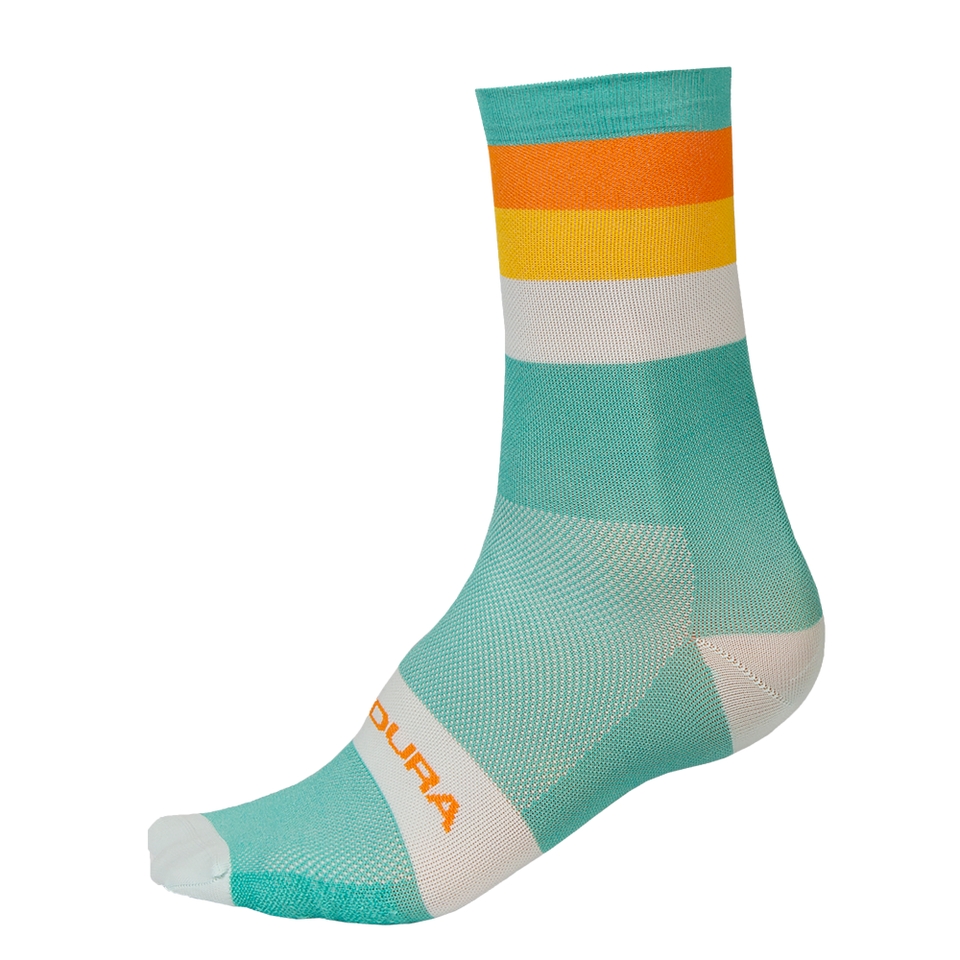 Bandwidth Streifensocken für Herren - Aqua