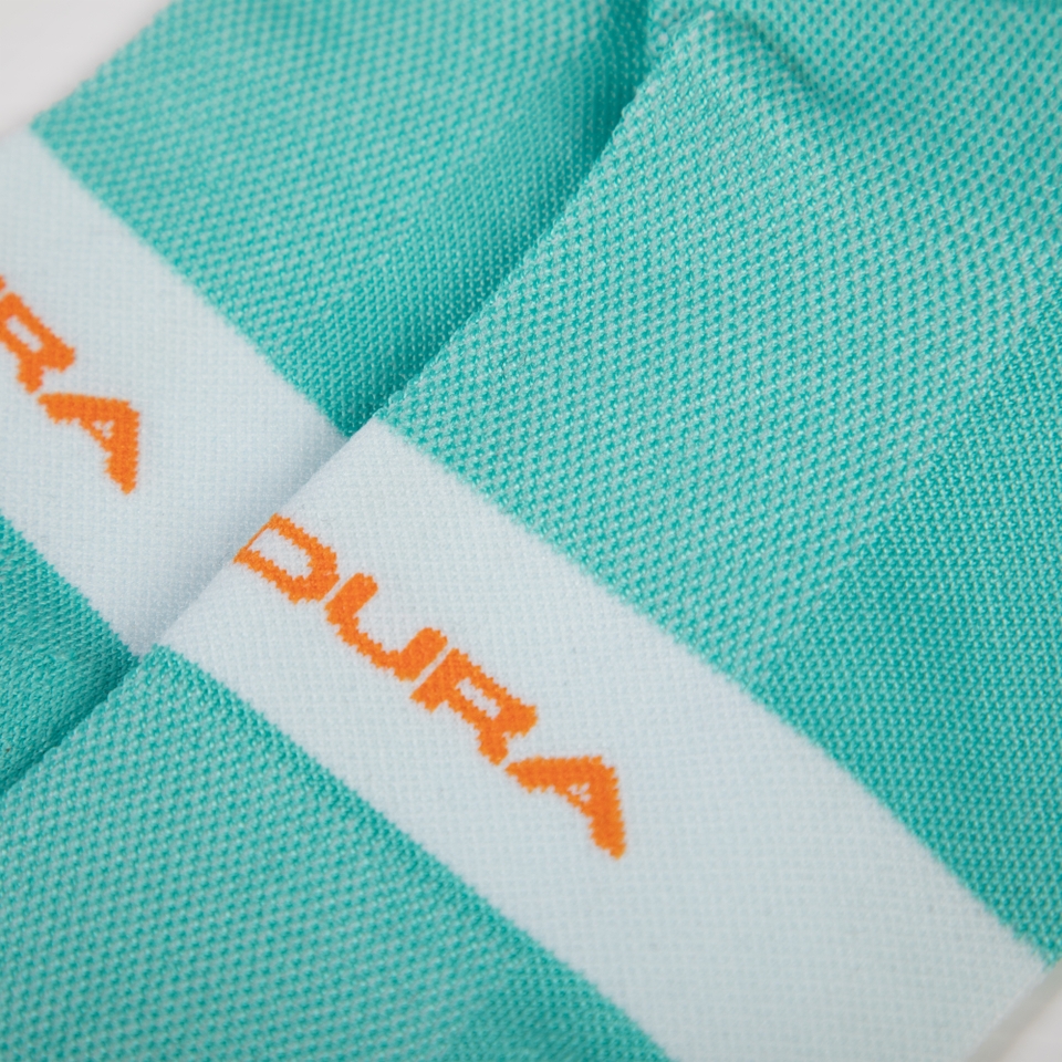 Bandwidth Streifensocken für Herren - Aqua