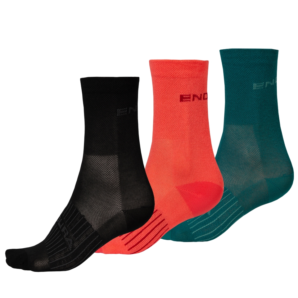 Women's Coolmax® Race Sock (Triple Pack) - Black