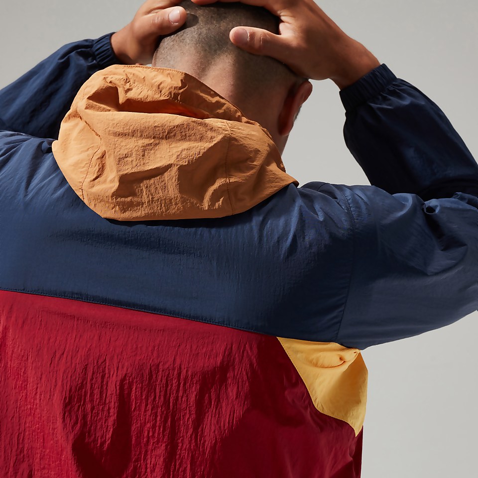 Unisex Windbreaker 21 Waterproof Jacket - Red/Blue