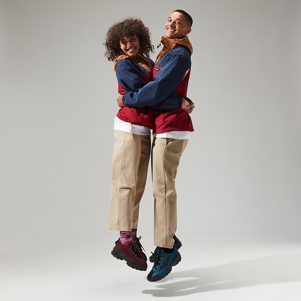 Unisex Windbreaker 21 Waterproof Jacket - Red/Blue