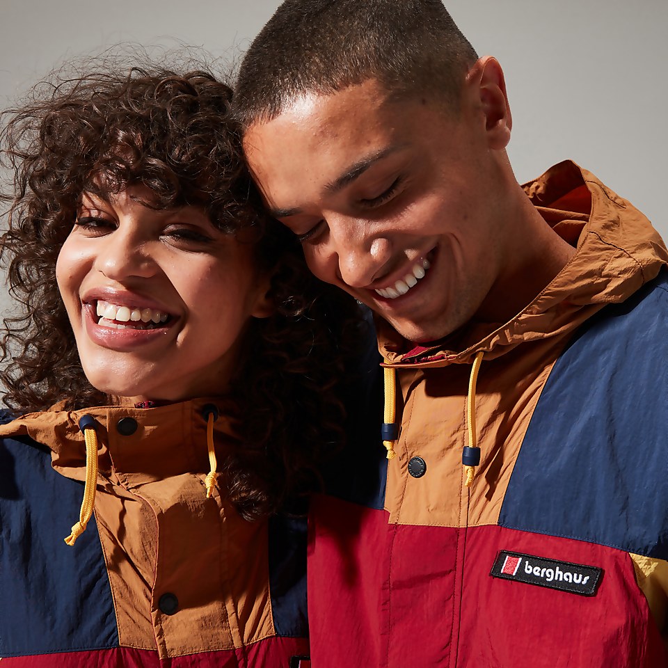 Unisex Windbreaker 21 Waterproof Jacket - Red/Blue