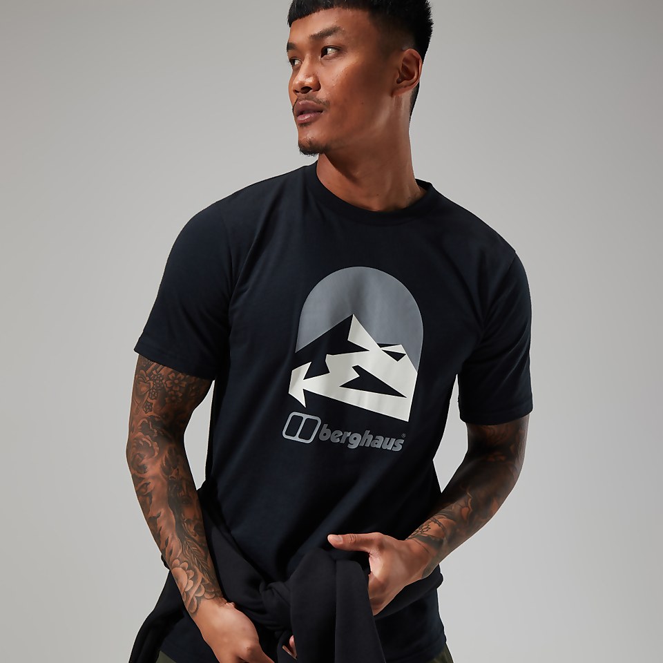 Edale MTN Short Sleeve T-Shirt für Herren - Schwarz